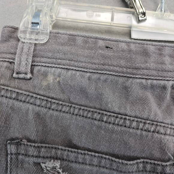 Contender Gray Wash Jeans Men's 36x32 Double Knee Distressed Mid-Rise Streetwear - Picture 6 of 10